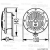 Hella - 3CB 004 811-042 - .   . 12V 380/310 Hz.   DL50 (72W, 118dB)