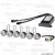 Hella - 2PT 010 458-821 -     () , 6 LEDayFlex (2x6/D30+2)