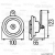 Hella - 3AL 922 300-207 - .   . 12V 335 Hz.   M100 (42W, 113dB) ( )