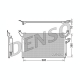 DCN46013 - Конденсатор (радиатор кондиционера) Infiniti FX (685/380/16мм) (Denso)
